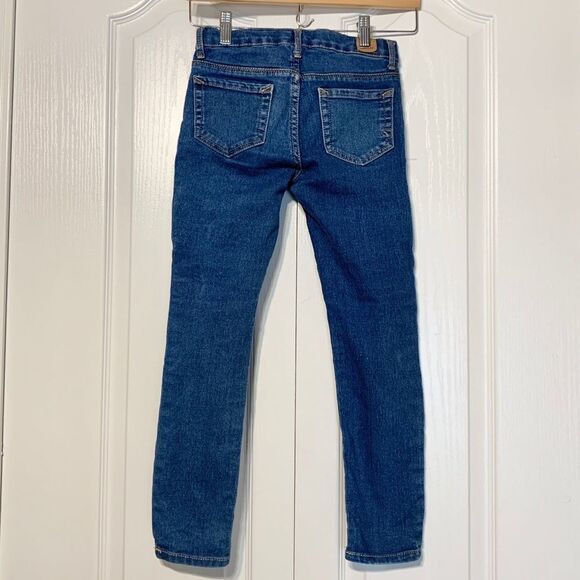 2/$15! Jordache Girls Regular Fit Blue Denim Stretch Skinny Jeggings 8 Medium - Picture 7 of 13